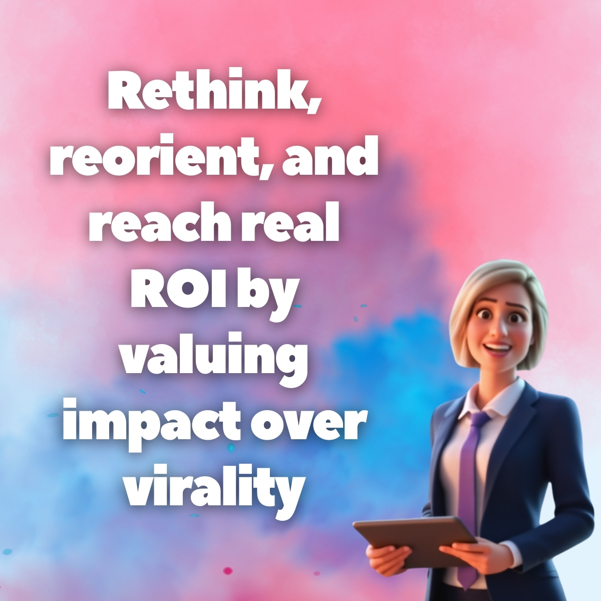Rethink, Reorient, Reach Real ROI 